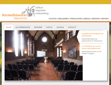Tablet Screenshot of karmelklooster.nl